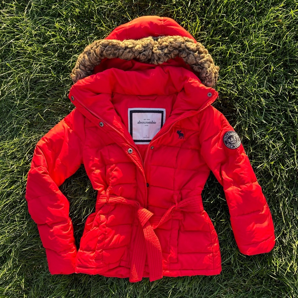 Abercrombie girls, winter jacket size large